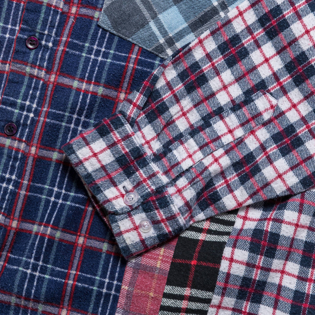 FW24 Rebuild Flannel 7 Cuts Shirt - Large #4