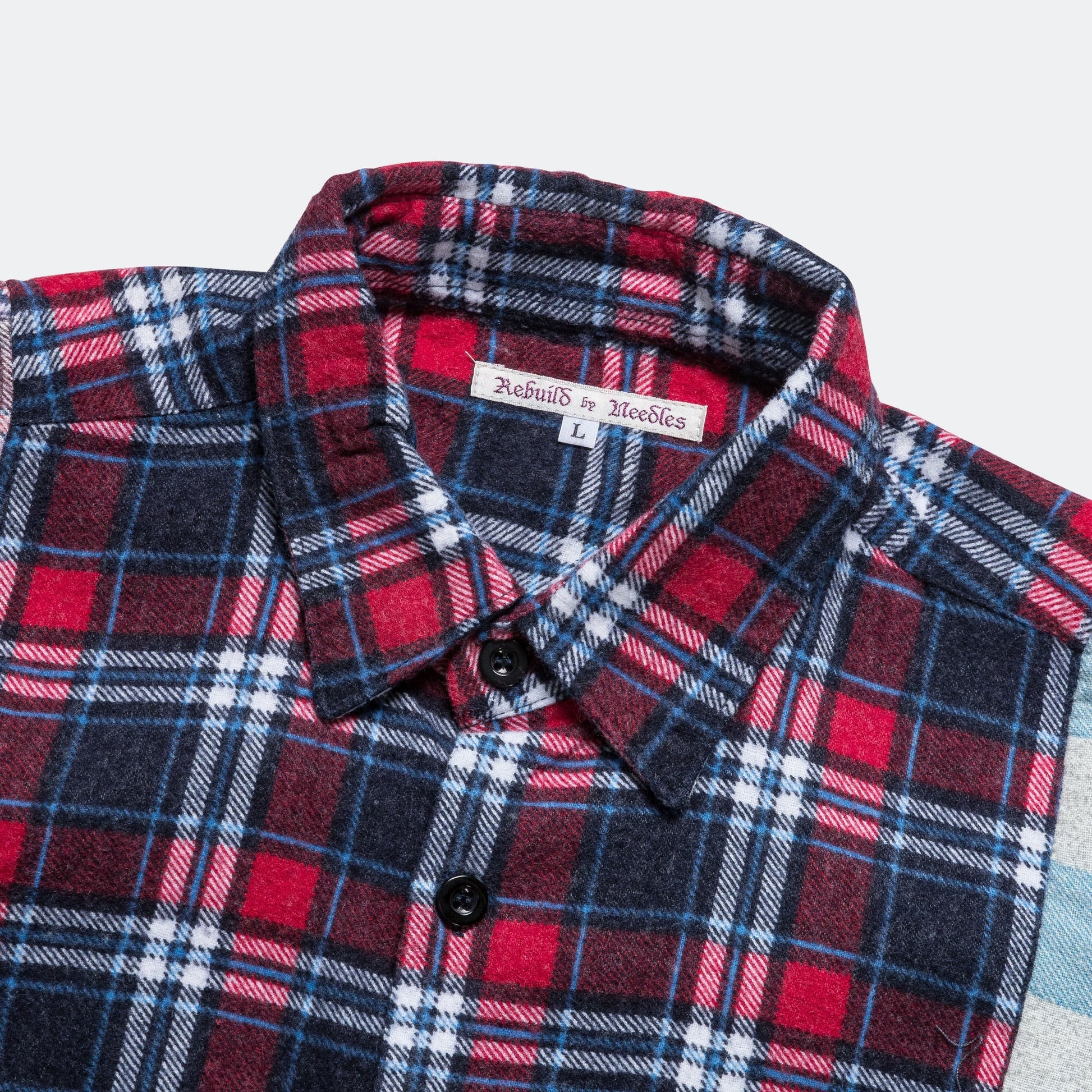 FW24 Rebuild Flannel 7 Cuts Shirt - Large #6