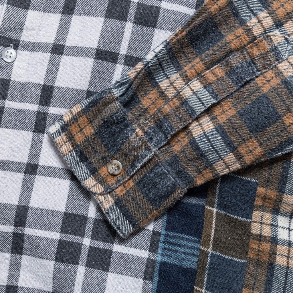 FW24 Rebuild Flannel 7 Cuts Shirt - Large #7