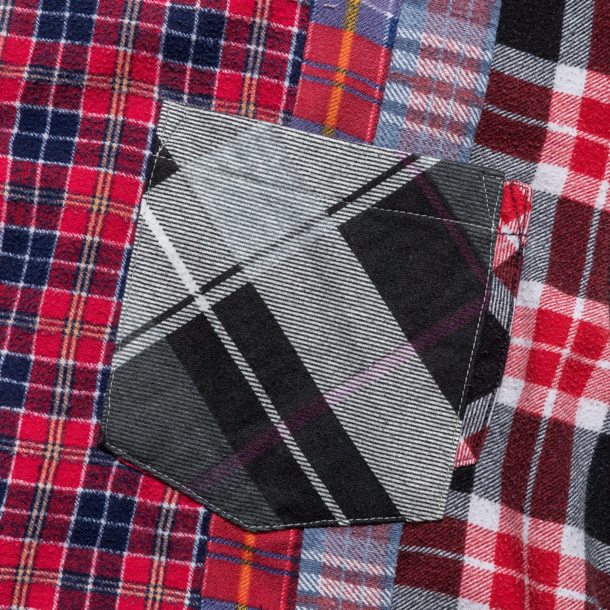 FW24 Rebuild Flannel 7 Cuts Shirt - Medium #1