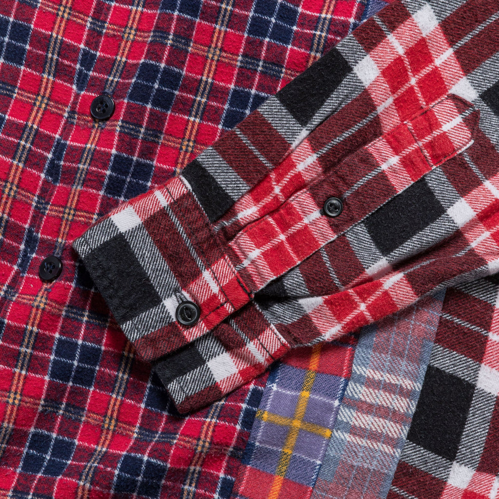 FW24 Rebuild Flannel 7 Cuts Shirt - Medium #1