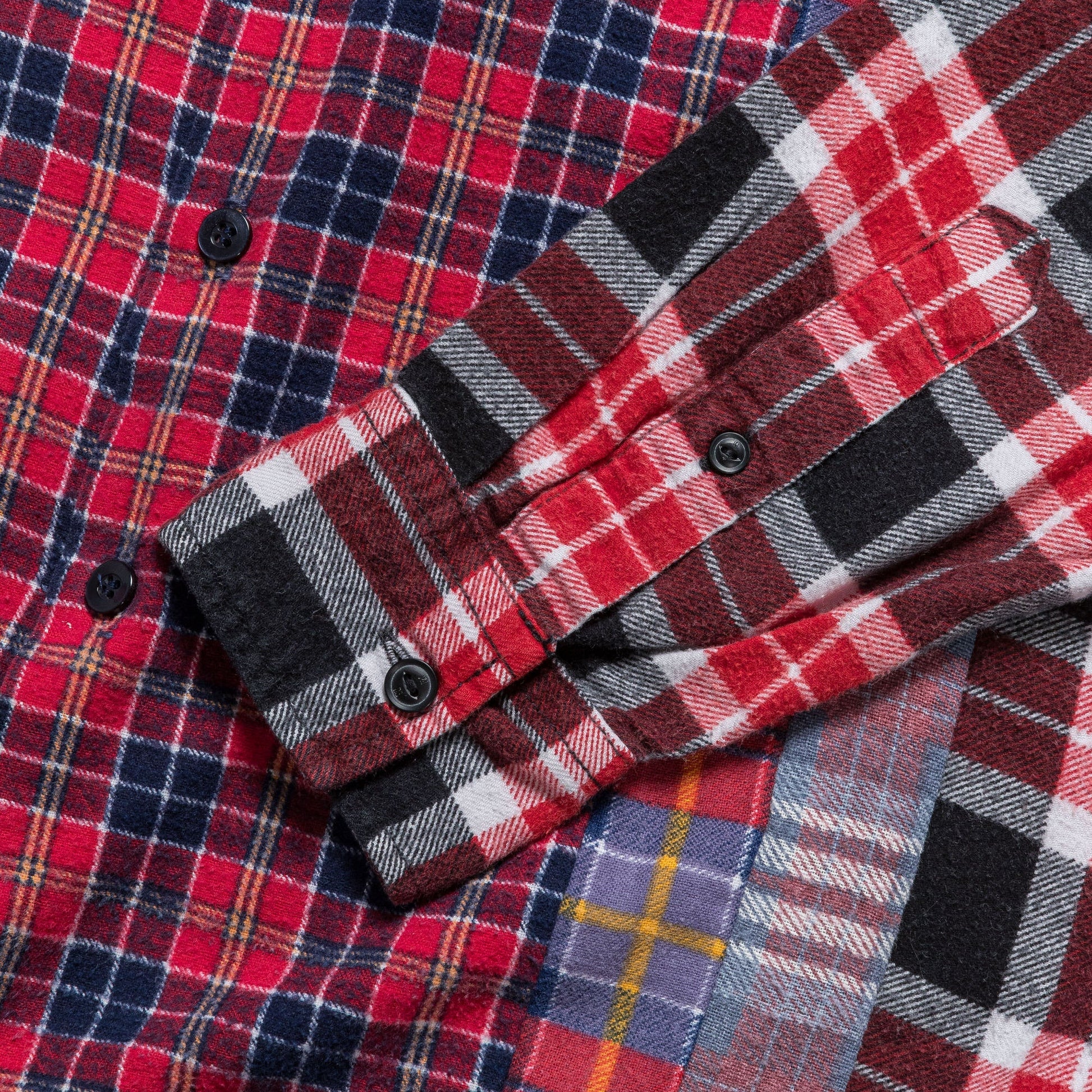 FW24 Rebuild Flannel 7 Cuts Shirt - Medium #1