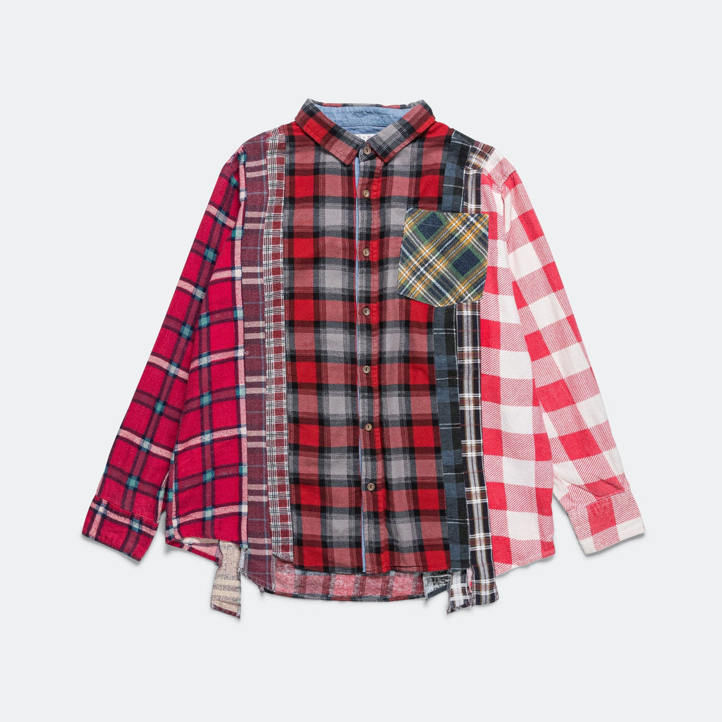 FW24 Rebuild Flannel 7 Cuts Shirt - Medium #3