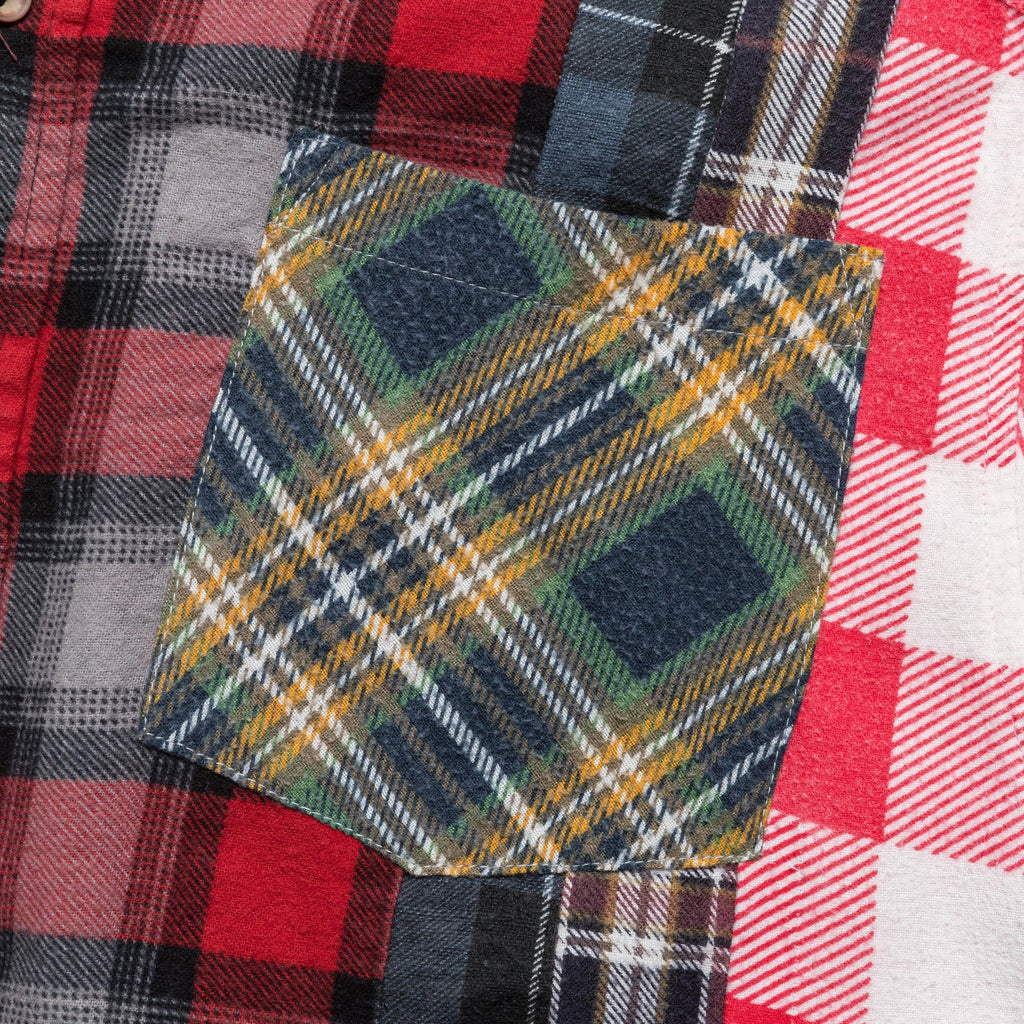 FW24 Rebuild Flannel 7 Cuts Shirt - Medium #3