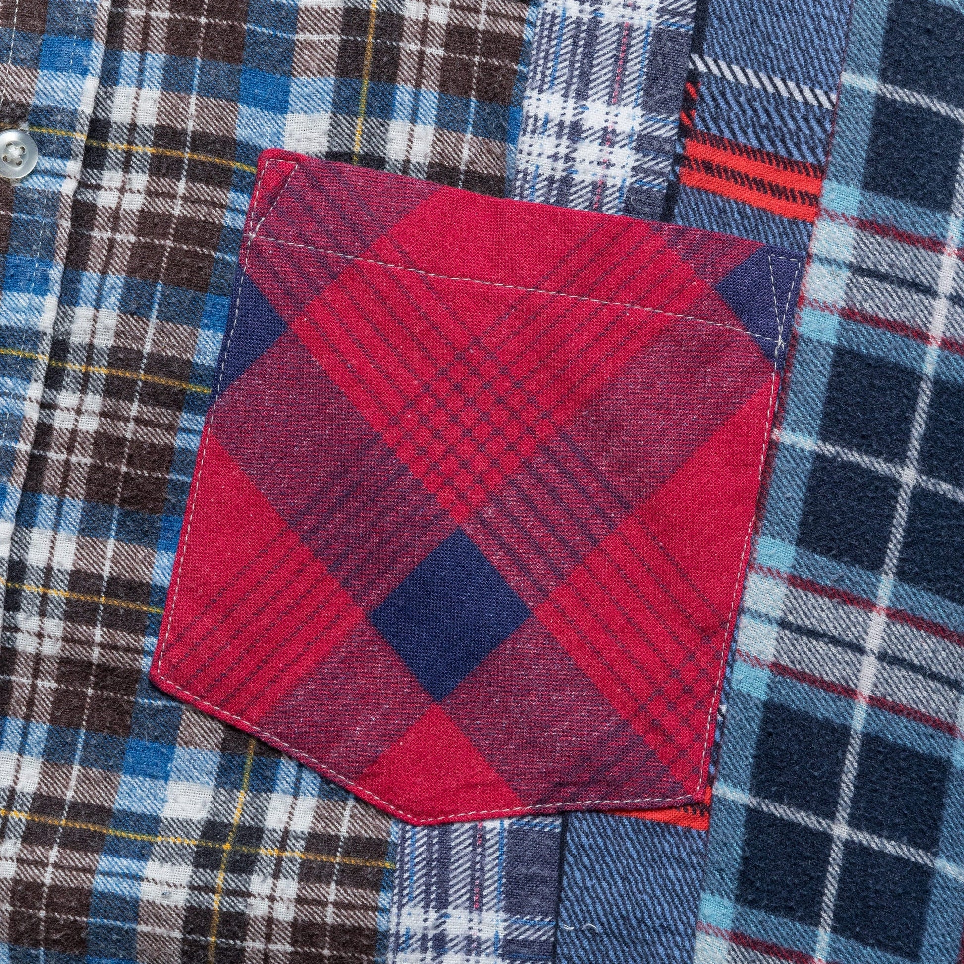 FW24 Rebuild Flannel 7 Cuts Shirt - Medium #4