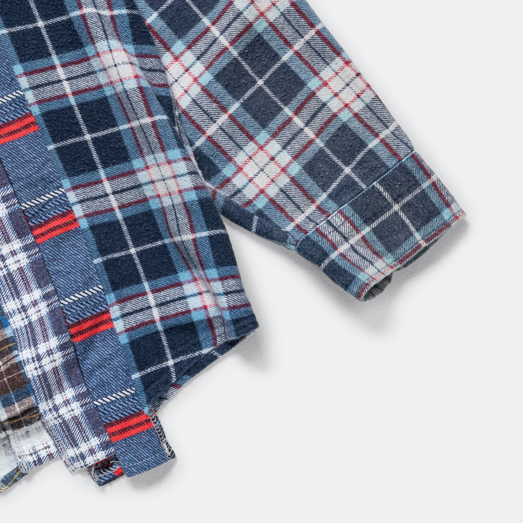 FW24 Rebuild Flannel 7 Cuts Shirt - Medium #4