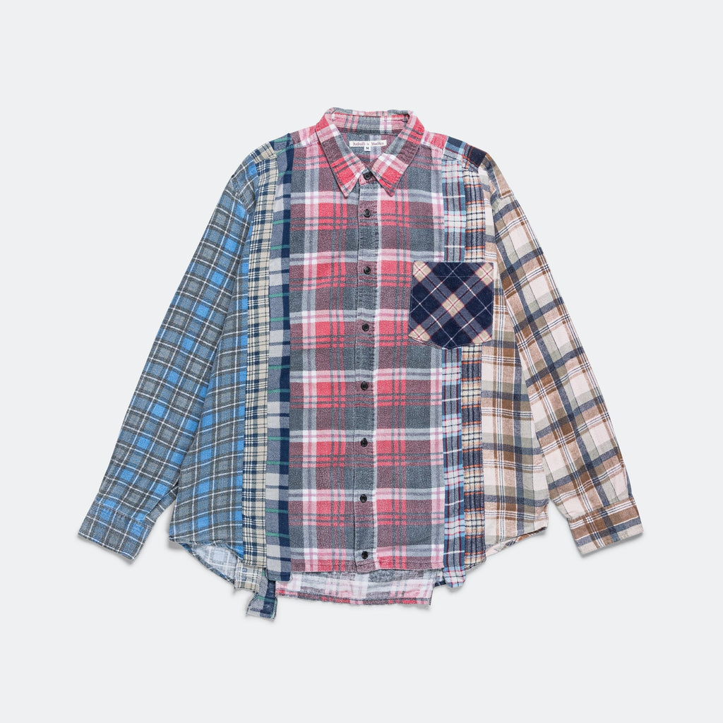 FW24 Rebuild Flannel 7 Cuts Shirt - Medium #5