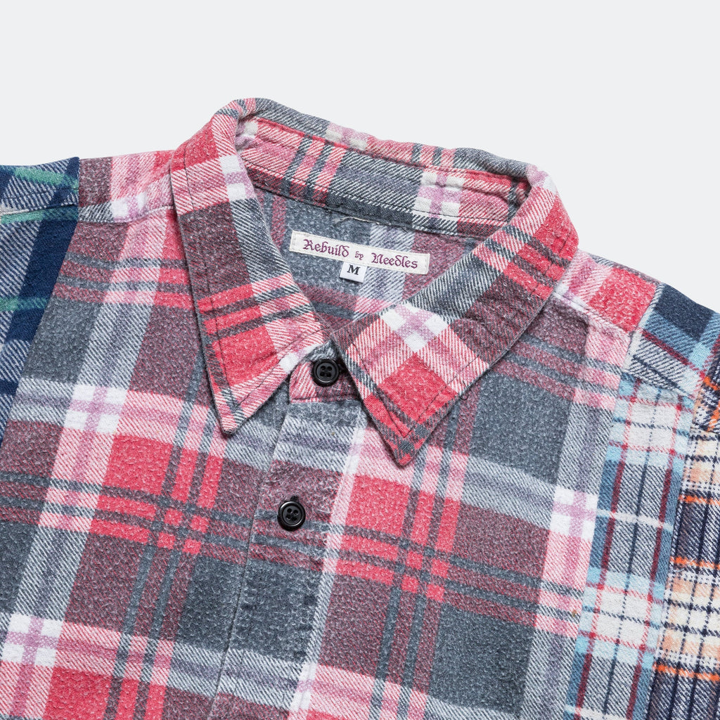 FW24 Rebuild Flannel 7 Cuts Shirt - Medium #5