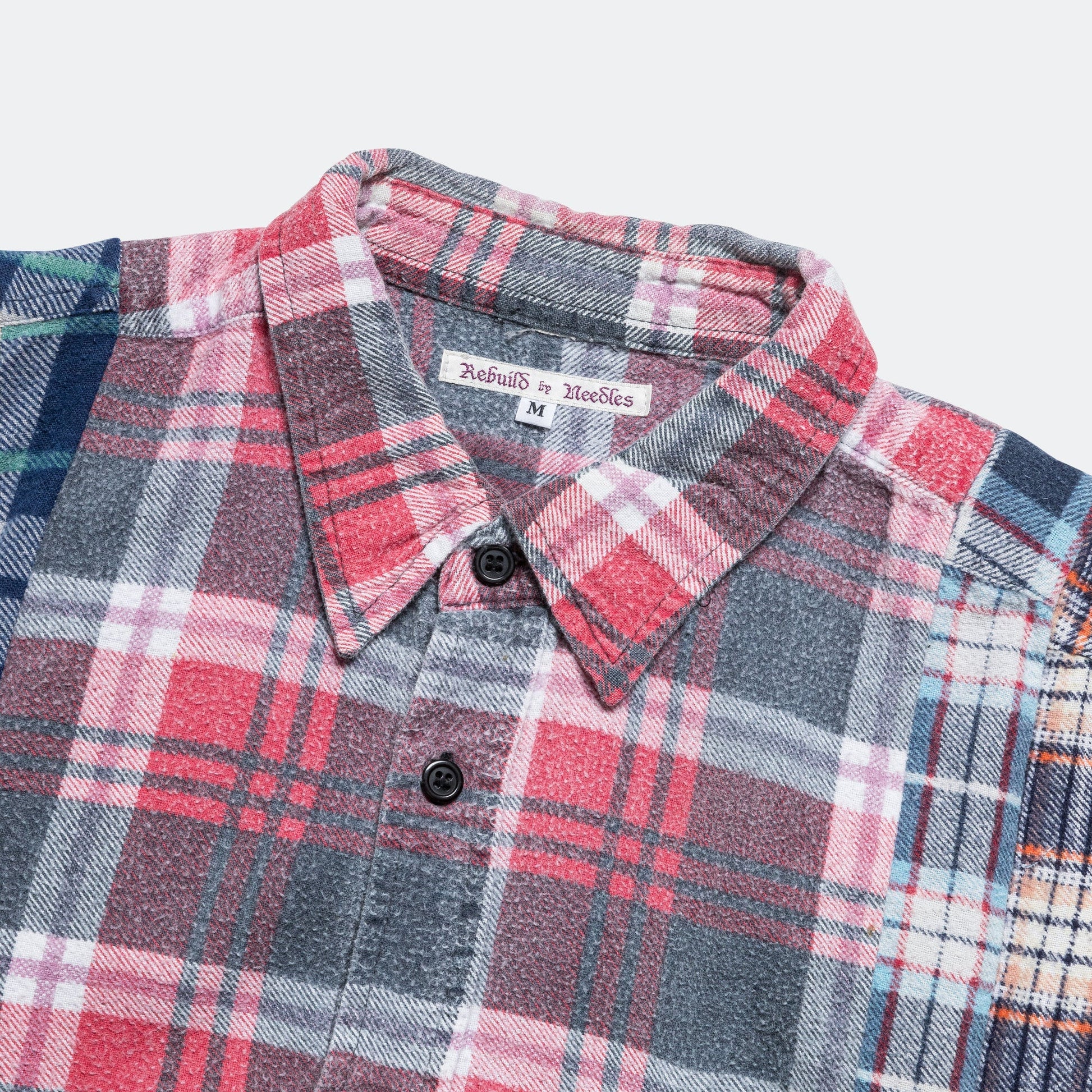 FW24 Rebuild Flannel 7 Cuts Shirt - Medium #5