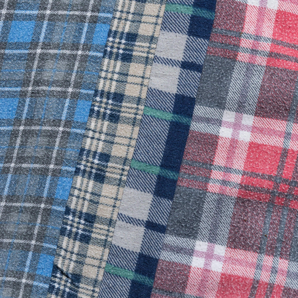 FW24 Rebuild Flannel 7 Cuts Shirt - Medium #5
