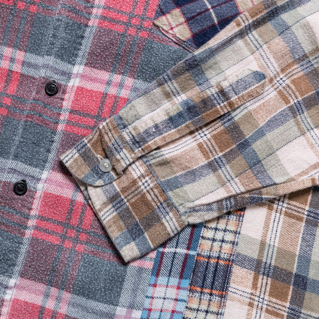 FW24 Rebuild Flannel 7 Cuts Shirt - Medium #5