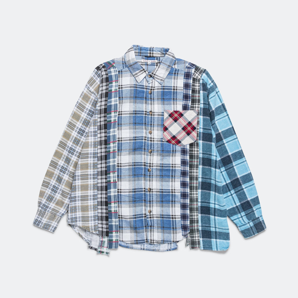 FW24 Rebuild Flannel 7 Cuts Shirt - Medium #6