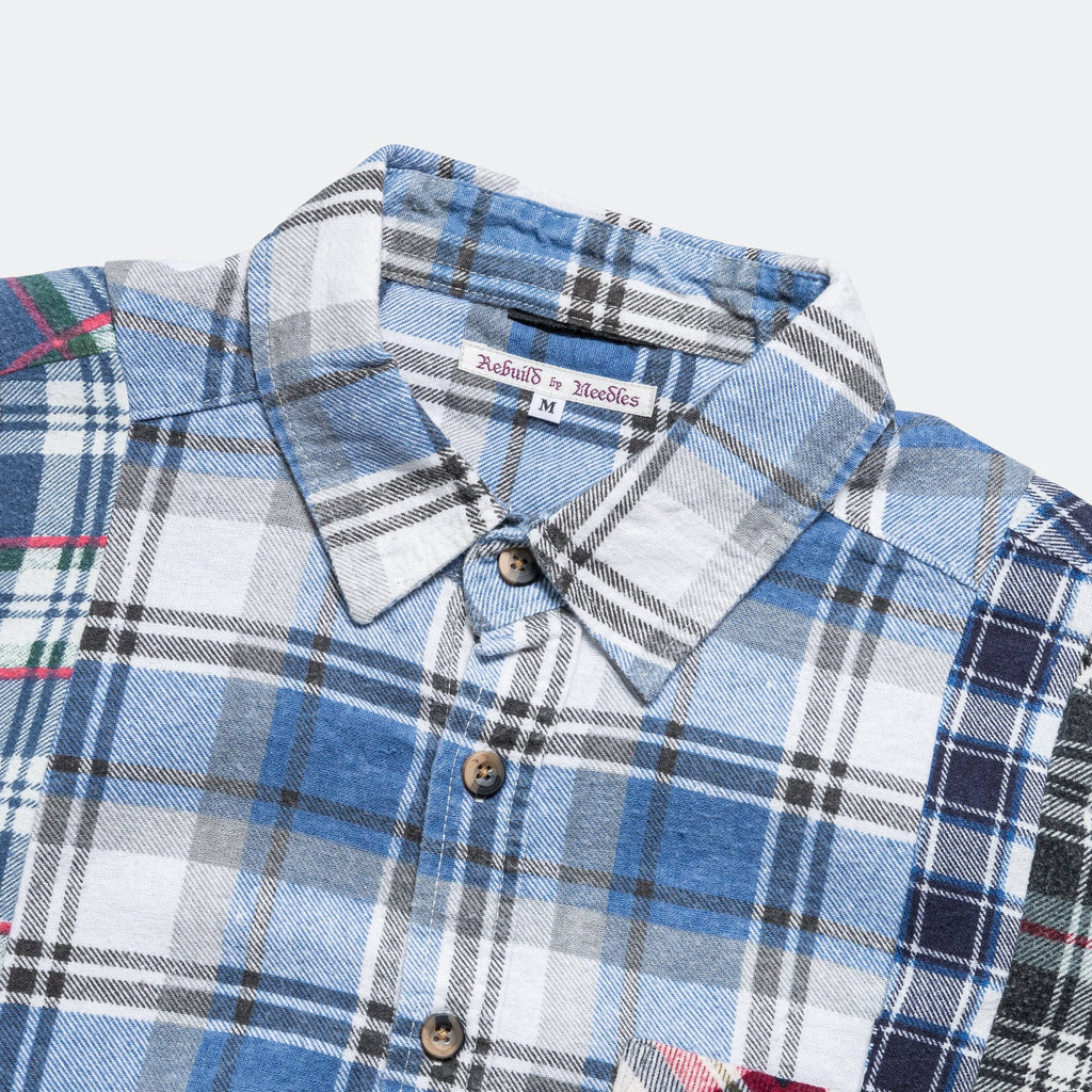FW24 Rebuild Flannel 7 Cuts Shirt - Medium #6