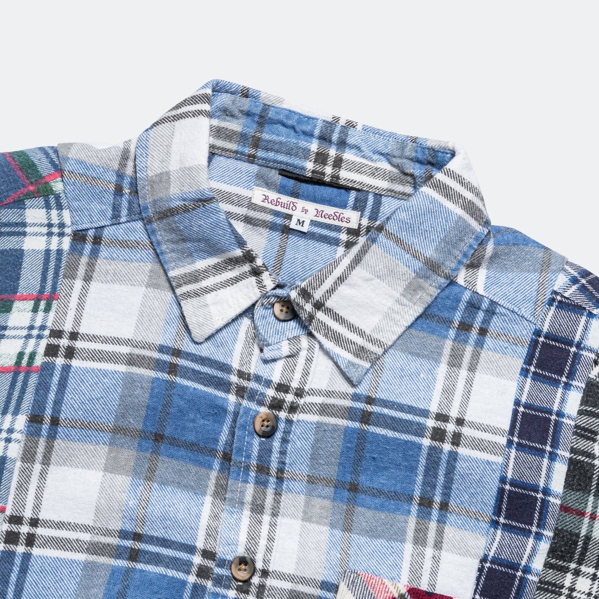 FW24 Rebuild Flannel 7 Cuts Shirt - Medium #6