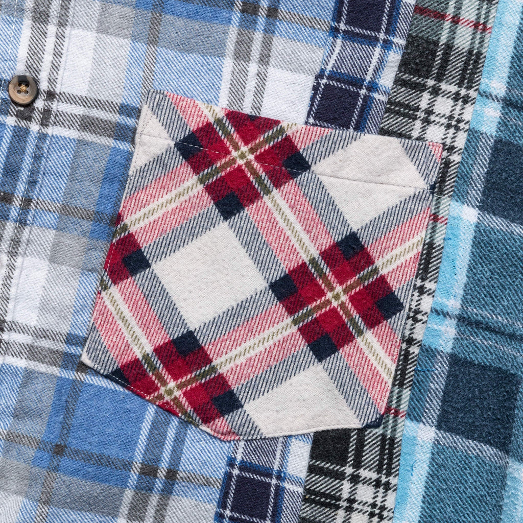 FW24 Rebuild Flannel 7 Cuts Shirt - Medium #6