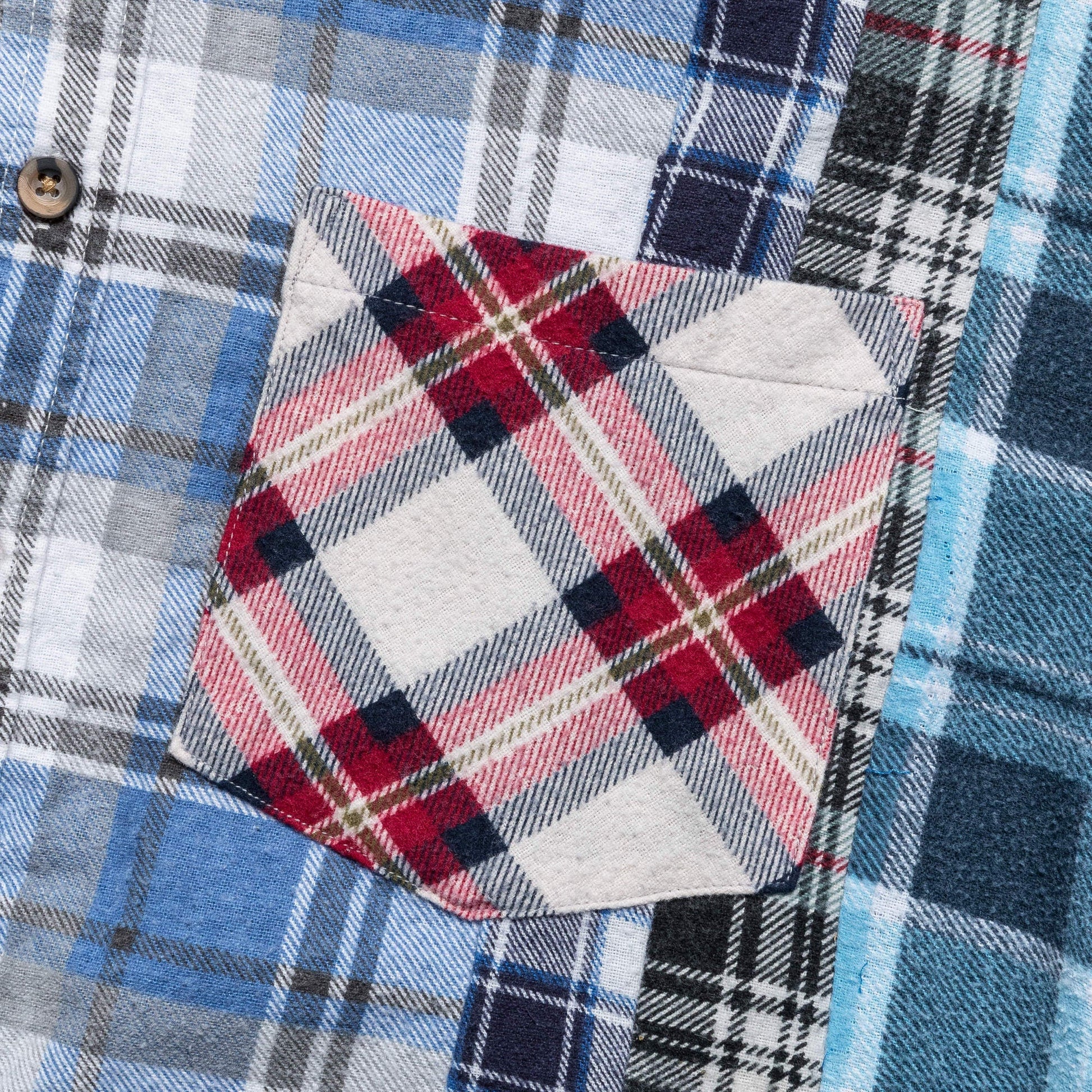 FW24 Rebuild Flannel 7 Cuts Shirt - Medium #6