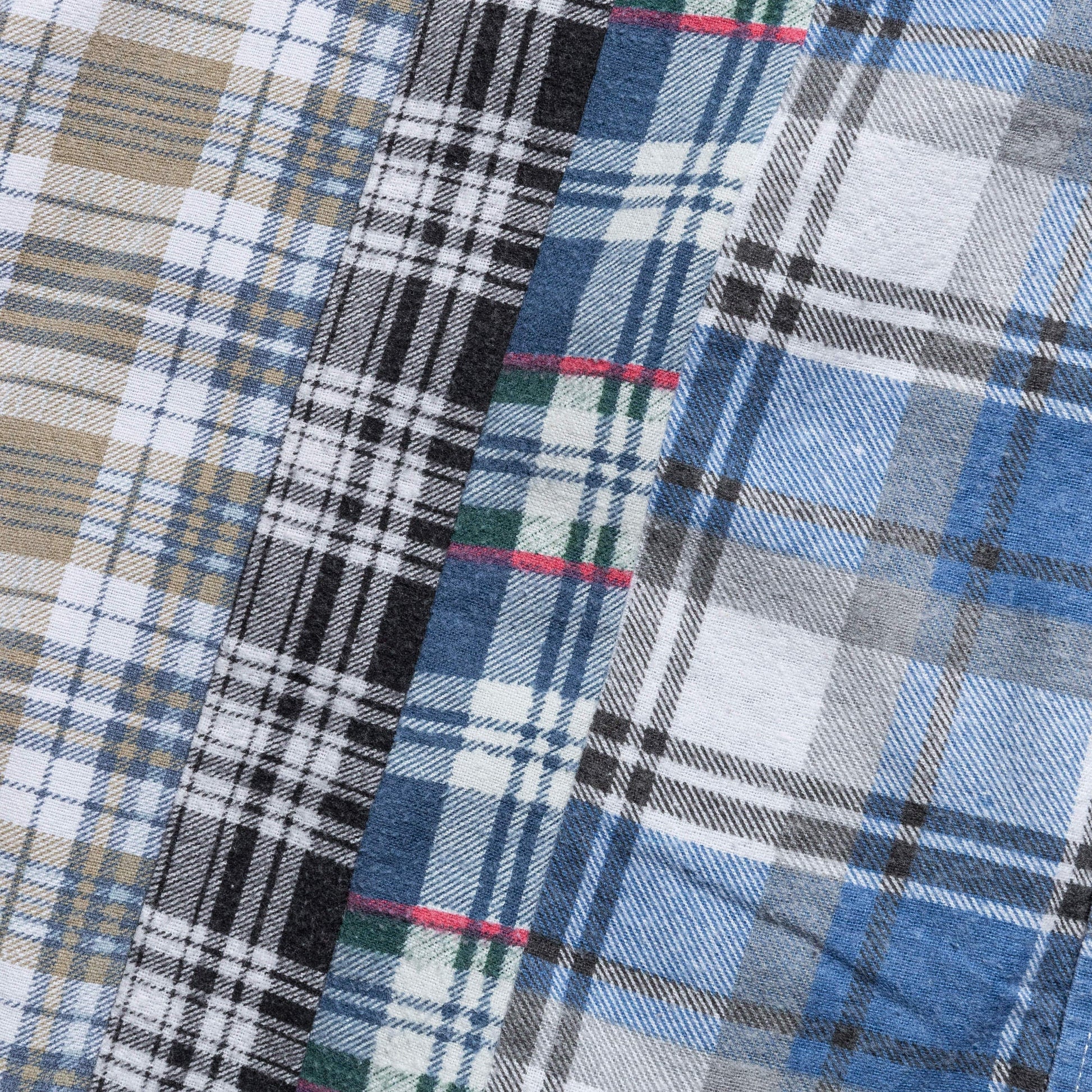 FW24 Rebuild Flannel 7 Cuts Shirt - Medium #6