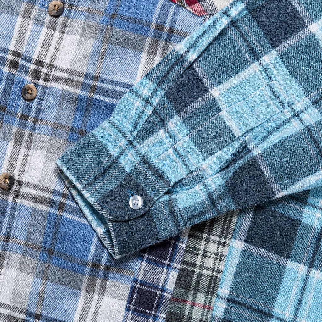 FW24 Rebuild Flannel 7 Cuts Shirt - Medium #6
