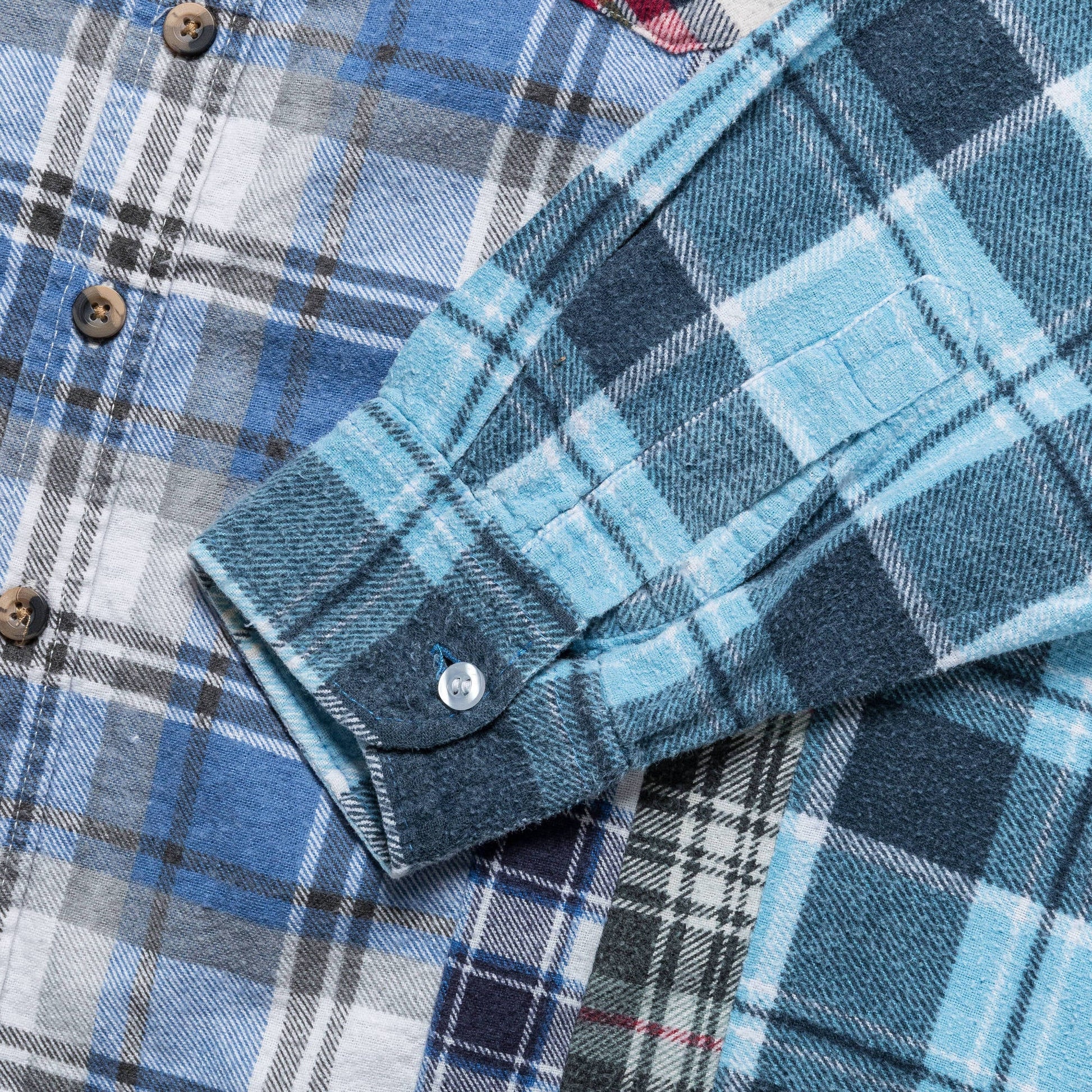 FW24 Rebuild Flannel 7 Cuts Shirt - Medium #6