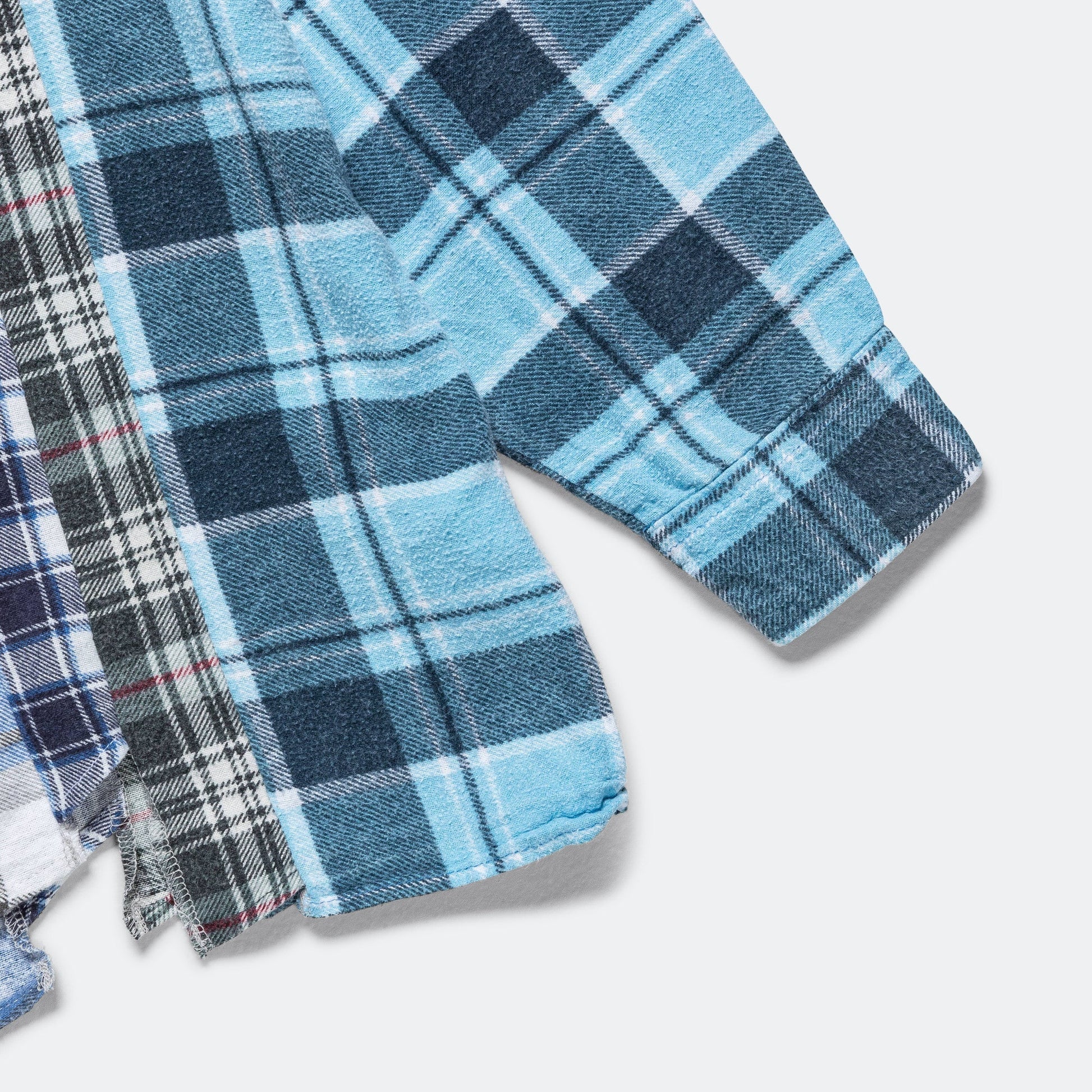 FW24 Rebuild Flannel 7 Cuts Shirt - Medium #6