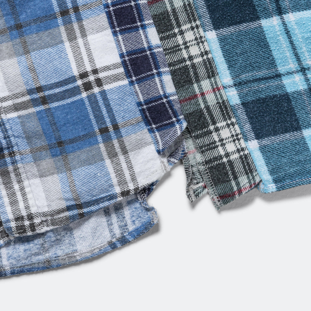 FW24 Rebuild Flannel 7 Cuts Shirt - Medium #6