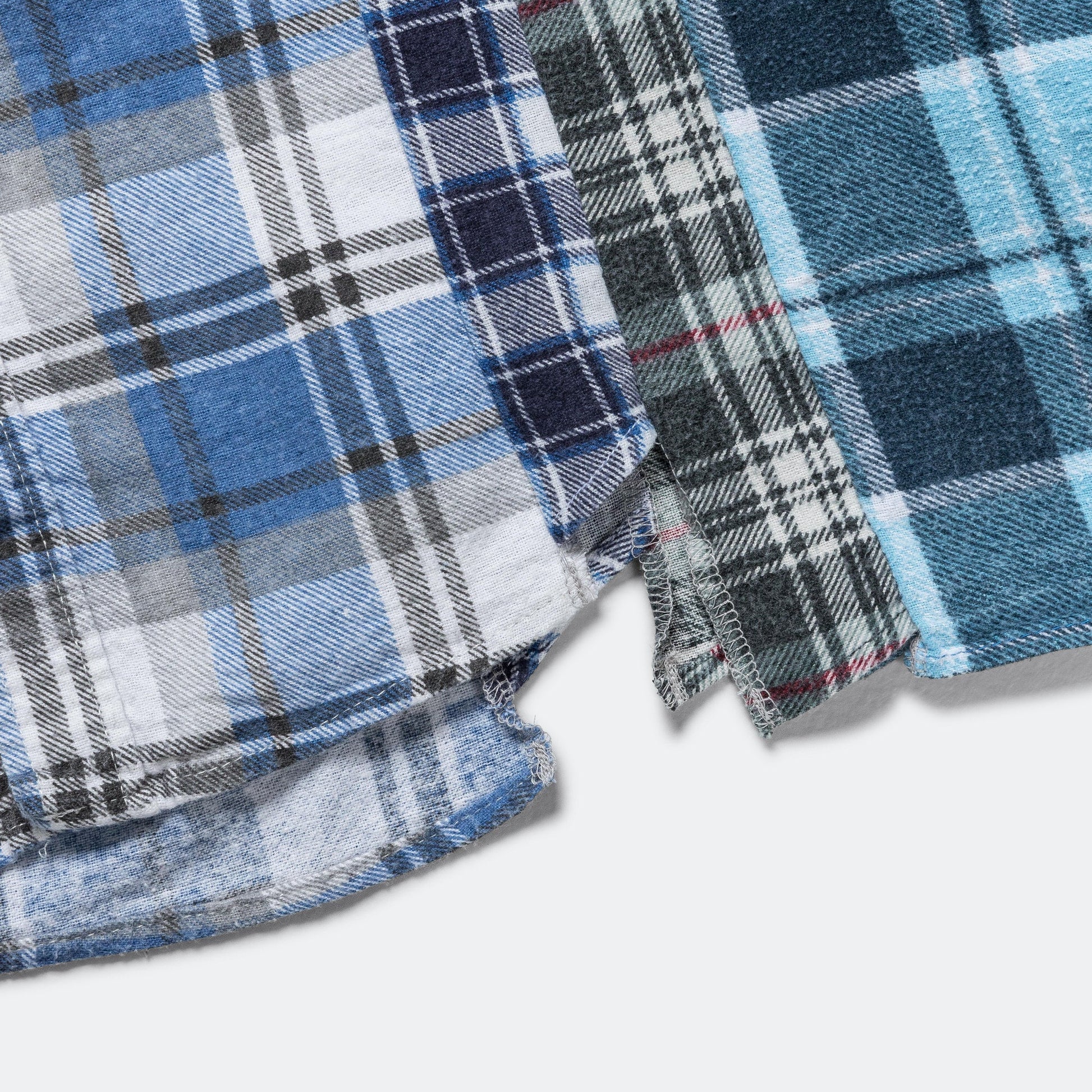 FW24 Rebuild Flannel 7 Cuts Shirt - Medium #6