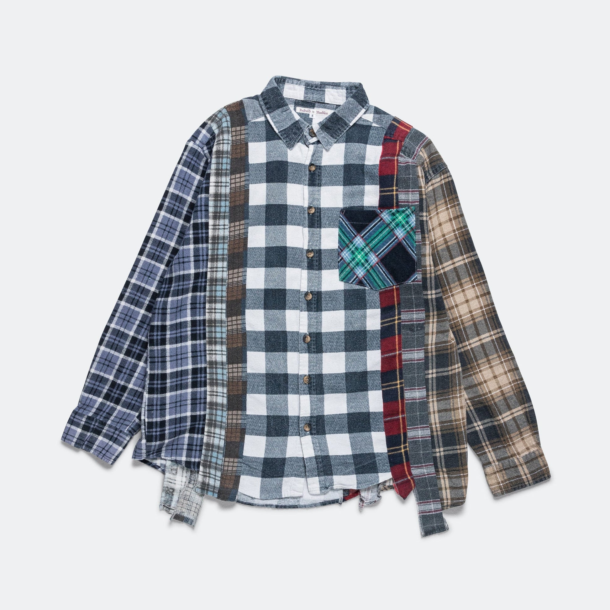FW24 Rebuild Flannel 7 Cuts Shirt - Small #1