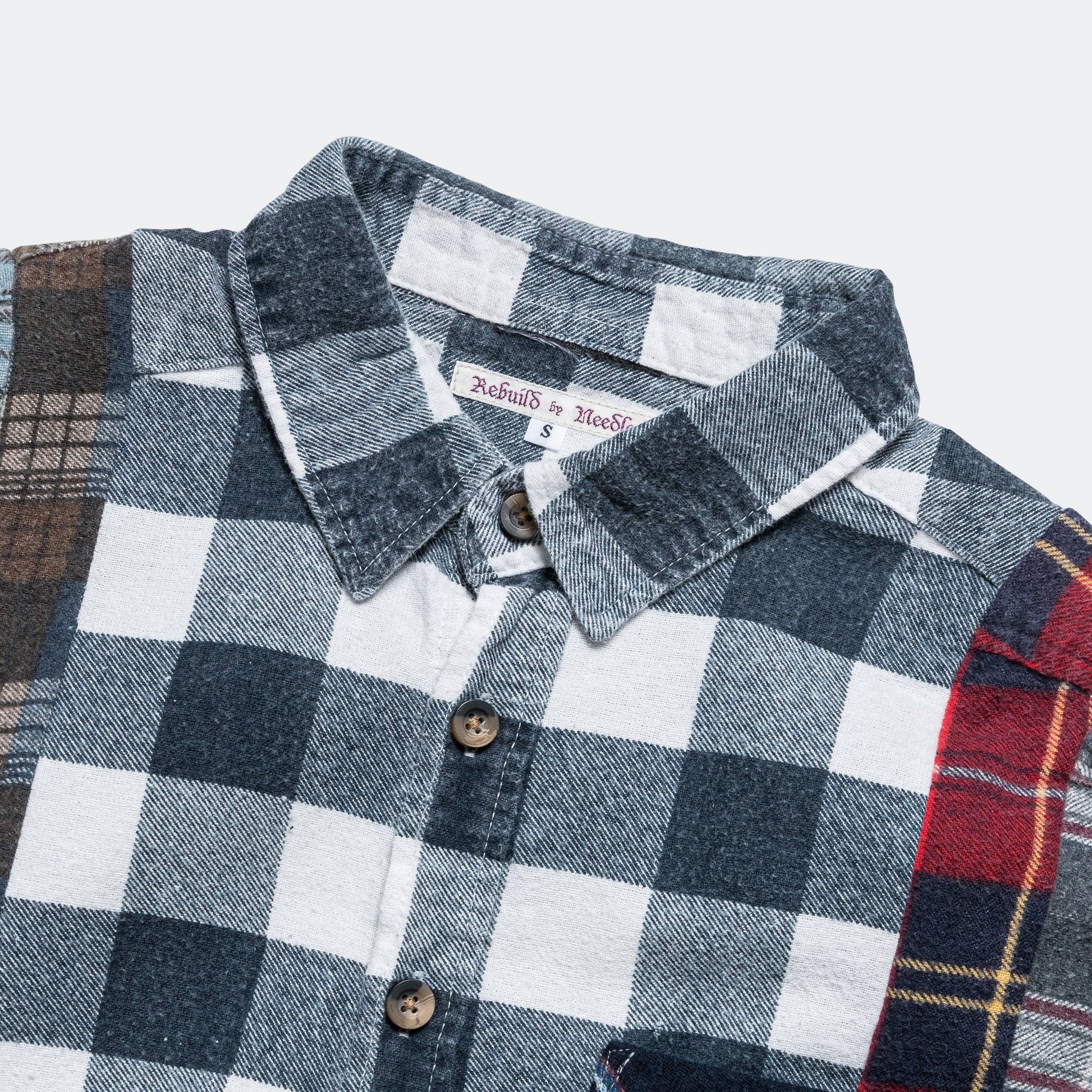 FW24 Rebuild Flannel 7 Cuts Shirt - Small #1