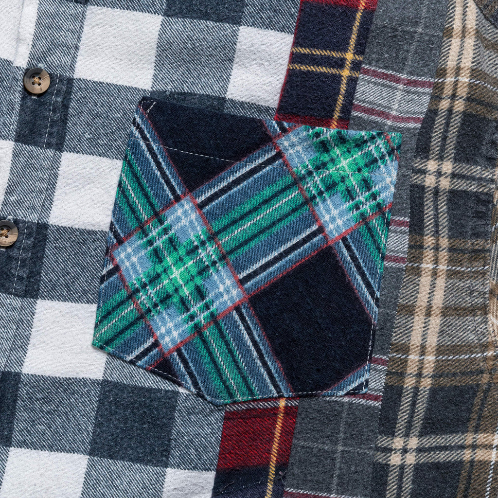 FW24 Rebuild Flannel 7 Cuts Shirt - Small #1