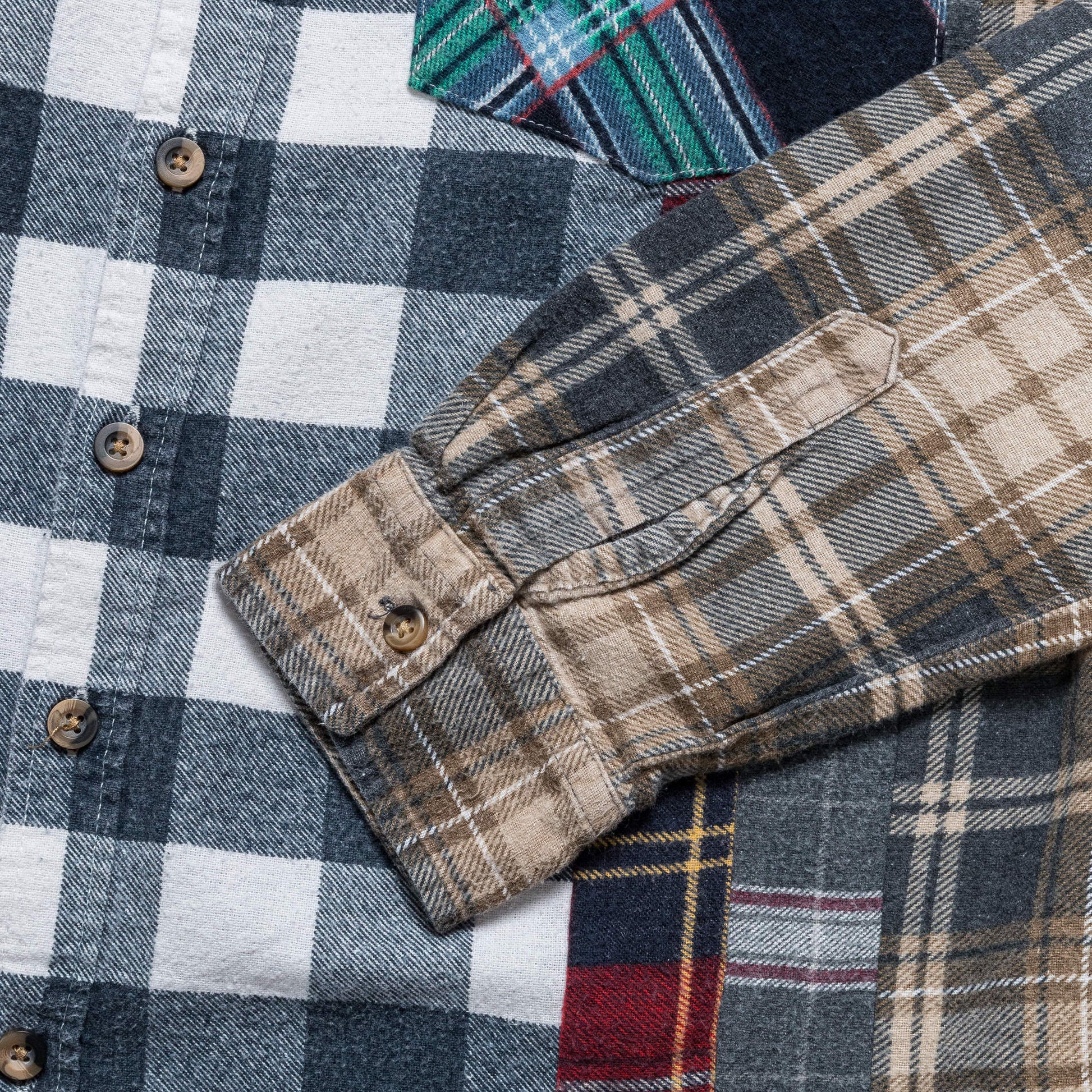 FW24 Rebuild Flannel 7 Cuts Shirt - Small #1