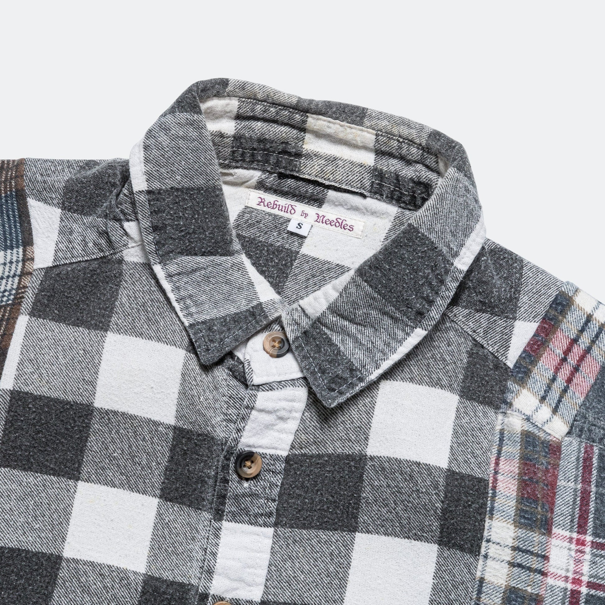 FW24 Rebuild Flannel 7 Cuts Shirt - Small #2
