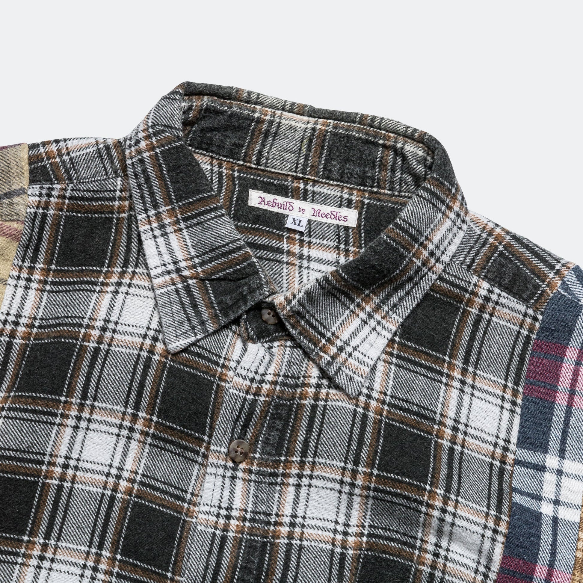 FW24 Rebuild Flannel 7 Cuts Shirt - X-Large #4