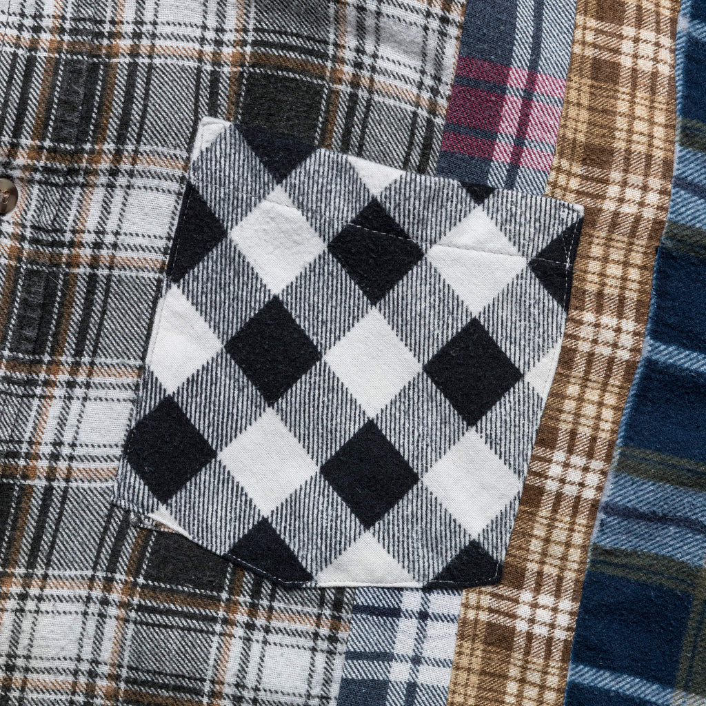 FW24 Rebuild Flannel 7 Cuts Shirt - X-Large #4