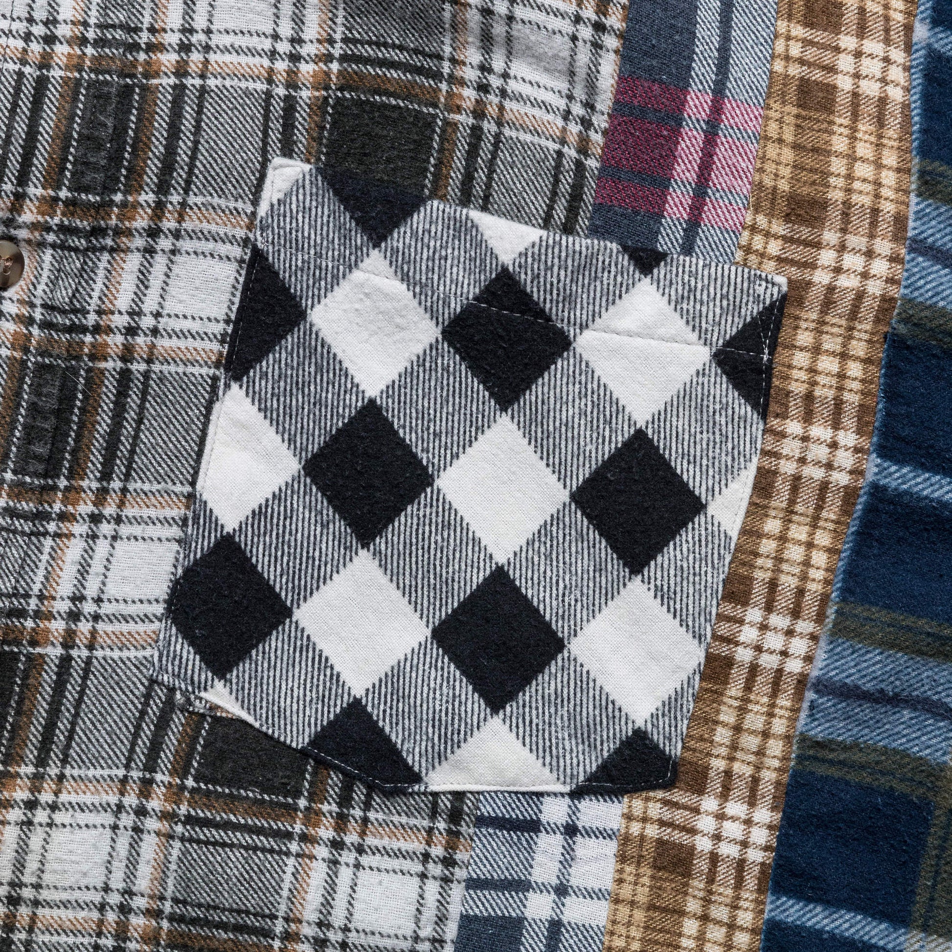 FW24 Rebuild Flannel 7 Cuts Shirt - X-Large #4