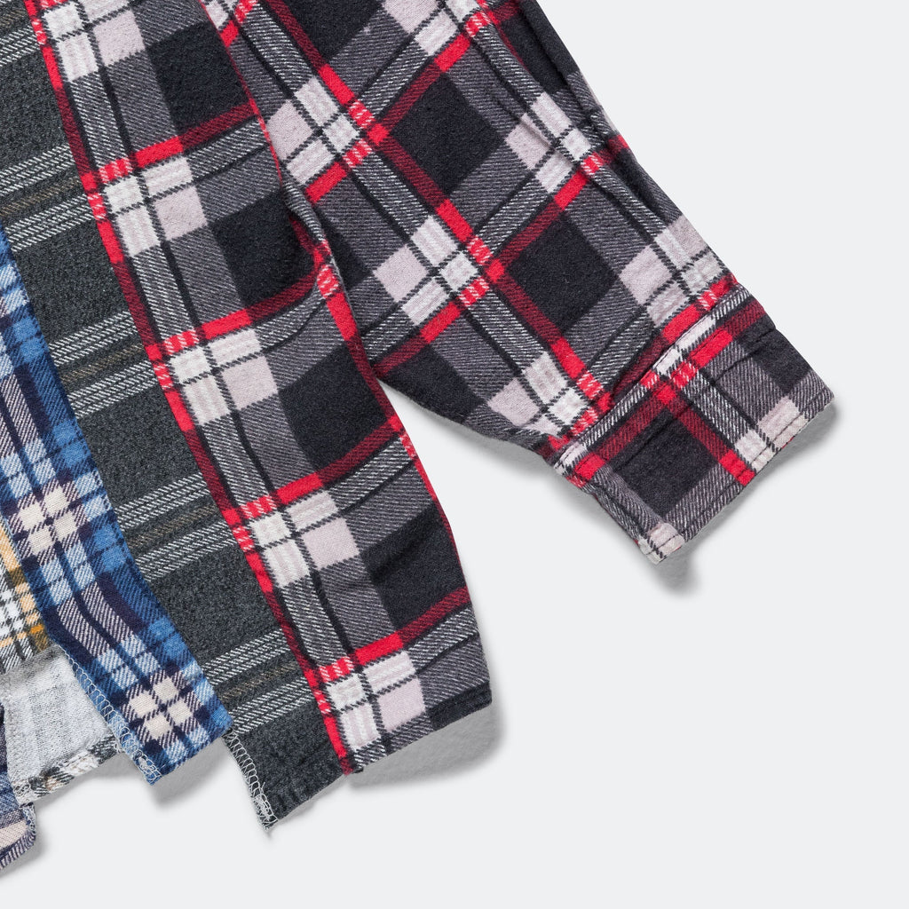 FW24 Rebuild Flannel 7 Cuts Shirt - X-Small #1