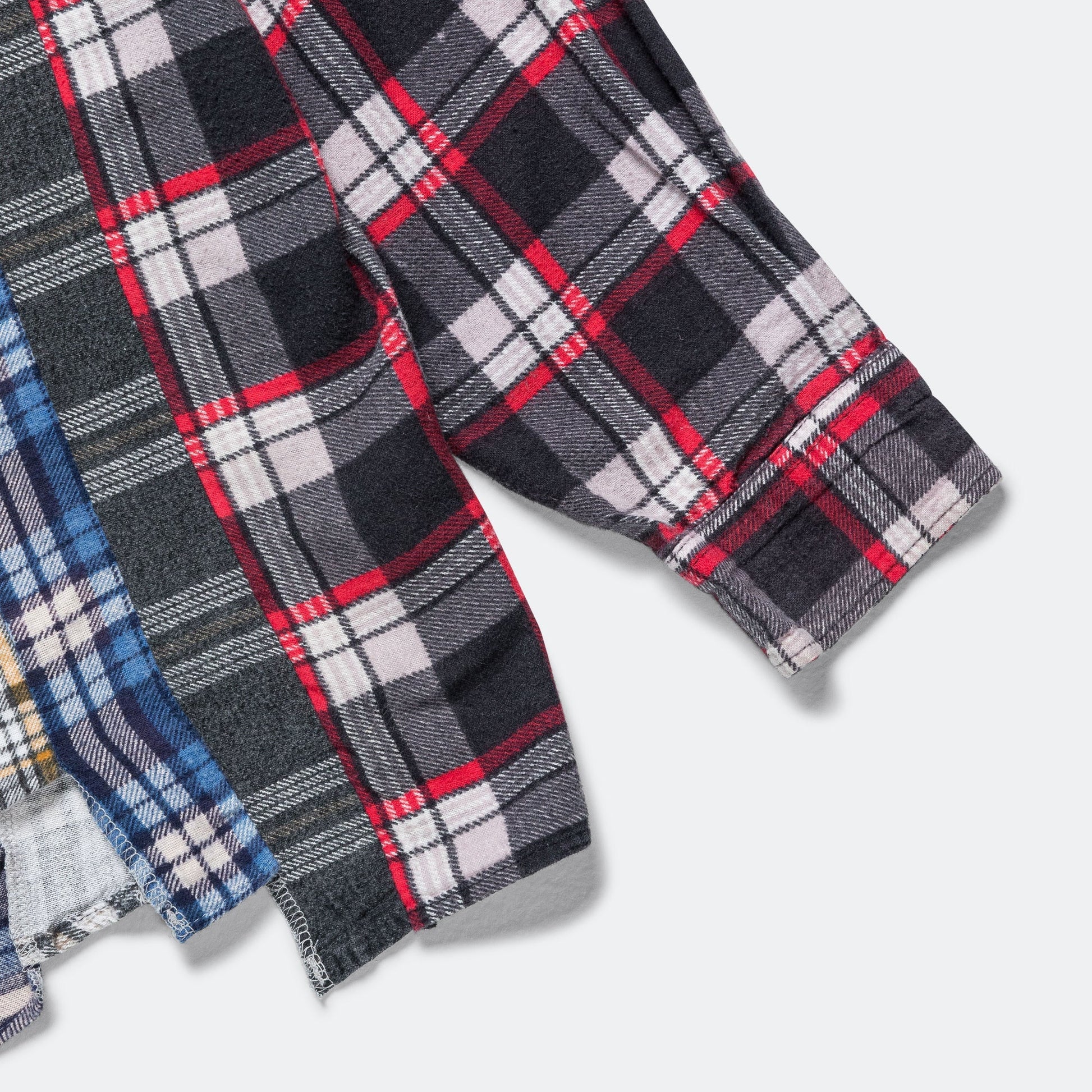 FW24 Rebuild Flannel 7 Cuts Shirt - X-Small #1