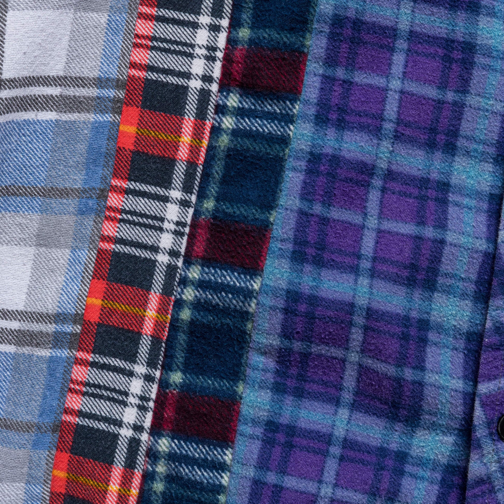 FW24 Rebuild Flannel 7 Cuts Shirt - X-Small #2