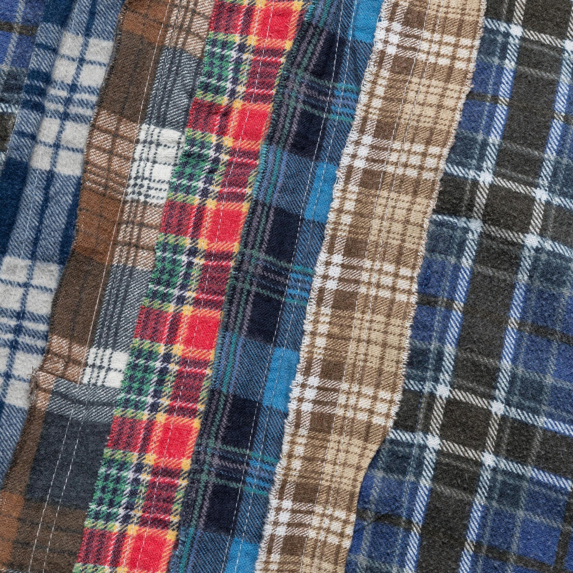 FW24 Rebuild Flannel Ribbon Shirt - Large #2