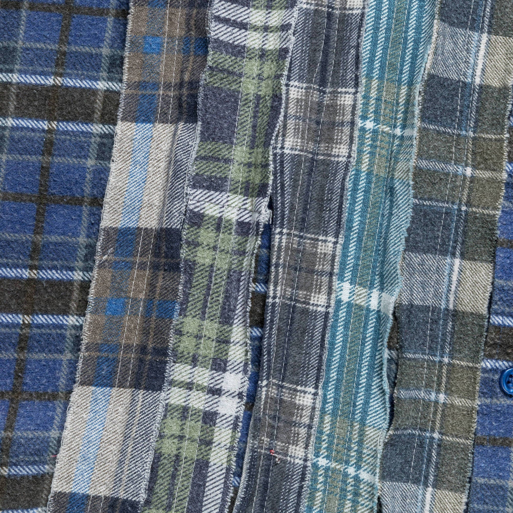 FW24 Rebuild Flannel Ribbon Shirt - Large #2