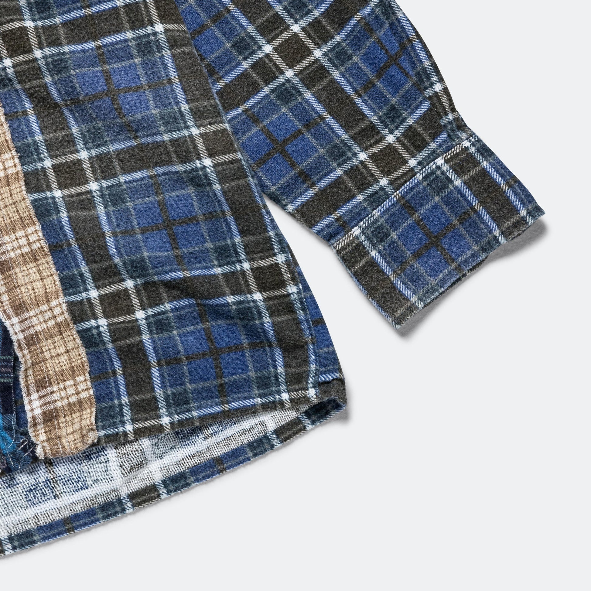 FW24 Rebuild Flannel Ribbon Shirt - Large #2