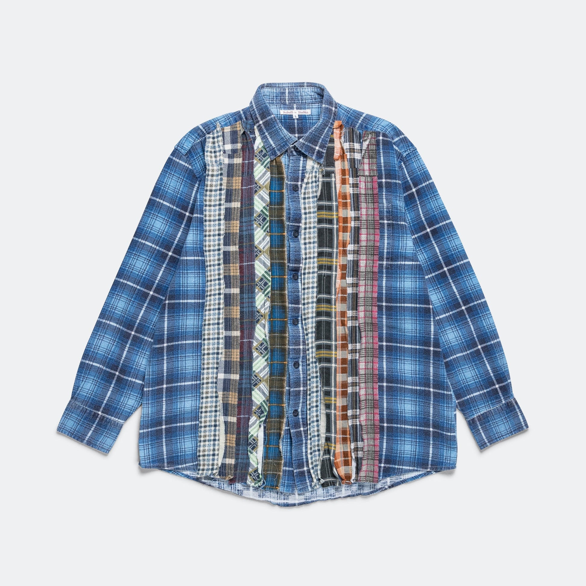 FW24 Rebuild Flannel Ribbon Shirt - Large #3