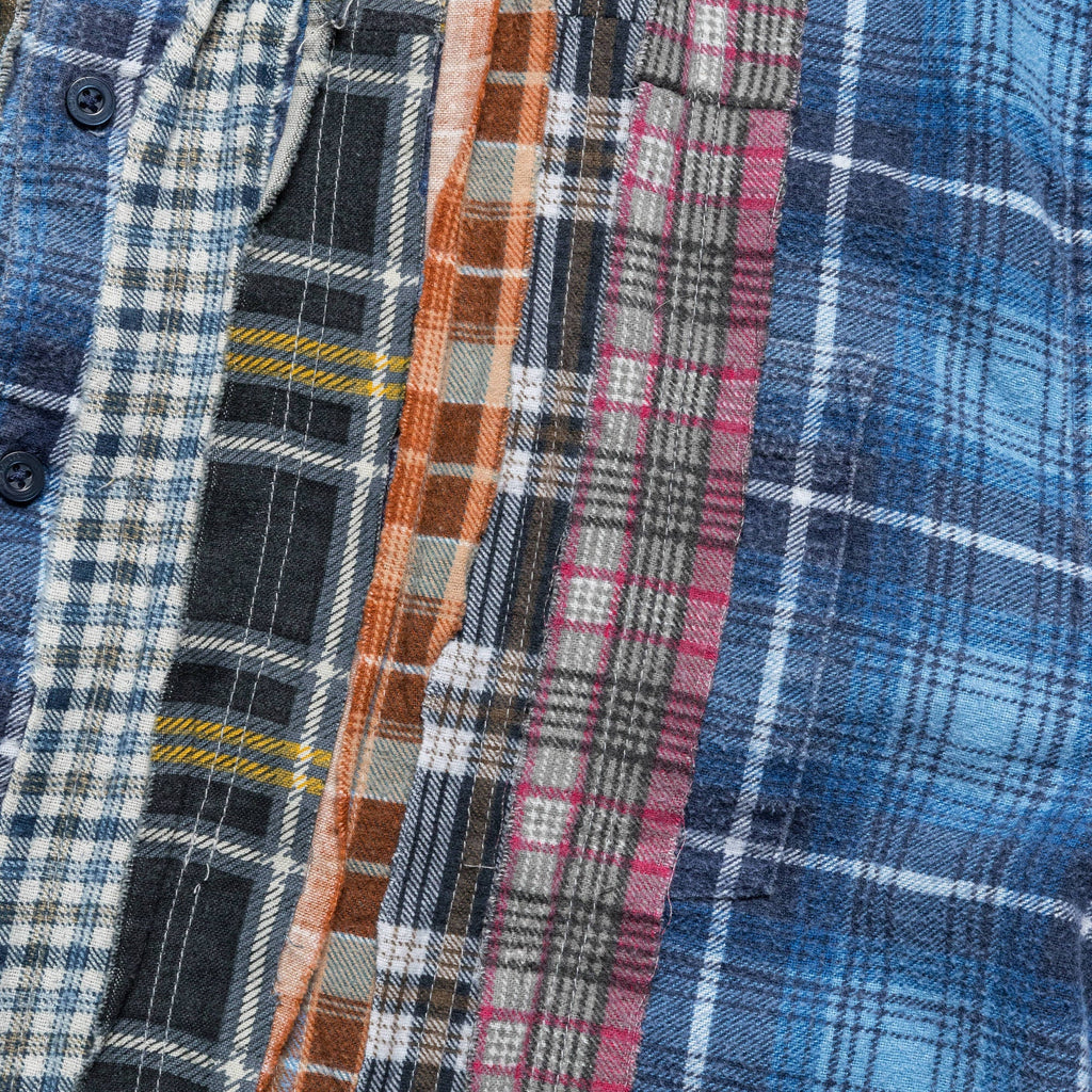 FW24 Rebuild Flannel Ribbon Shirt - Large #3