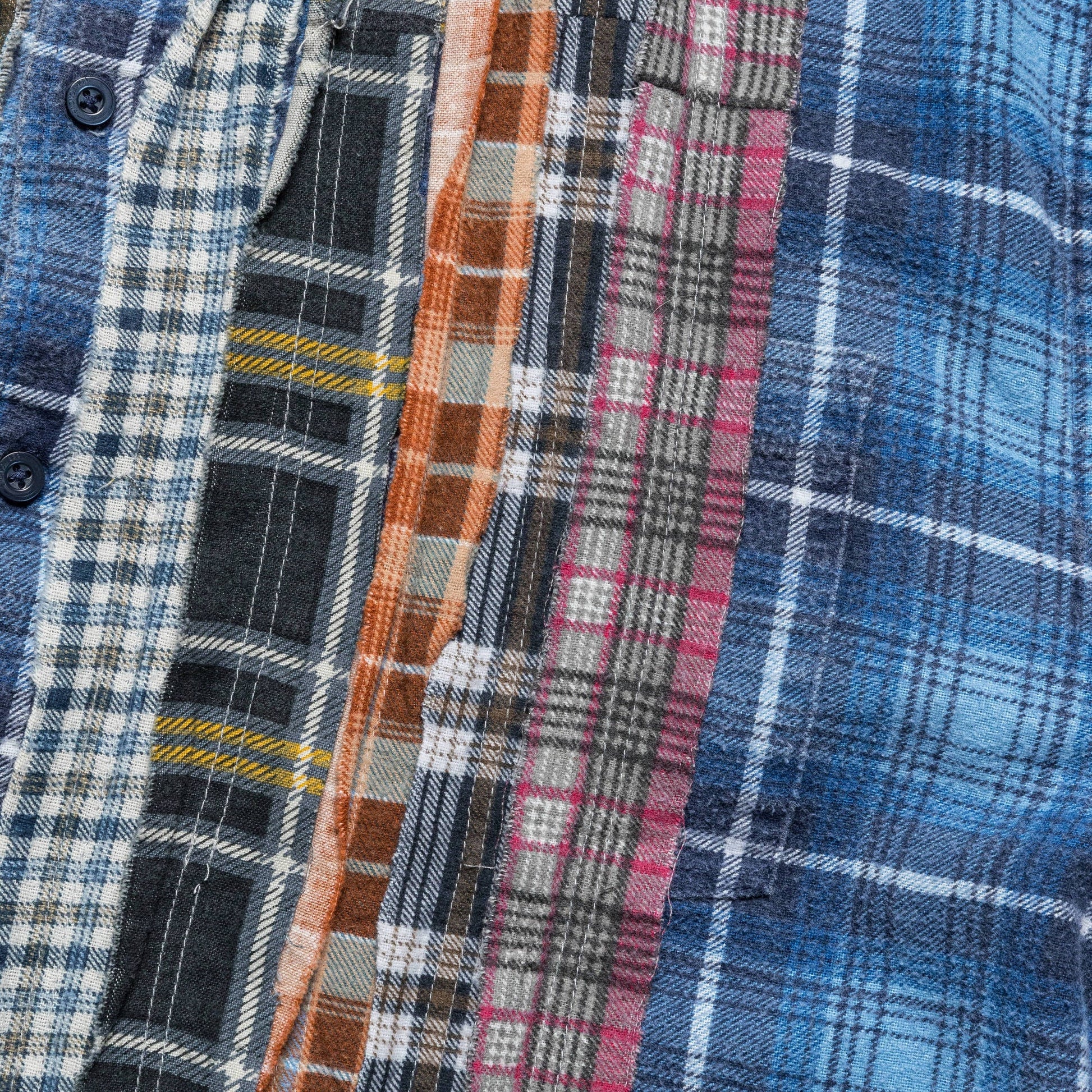FW24 Rebuild Flannel Ribbon Shirt - Large #3
