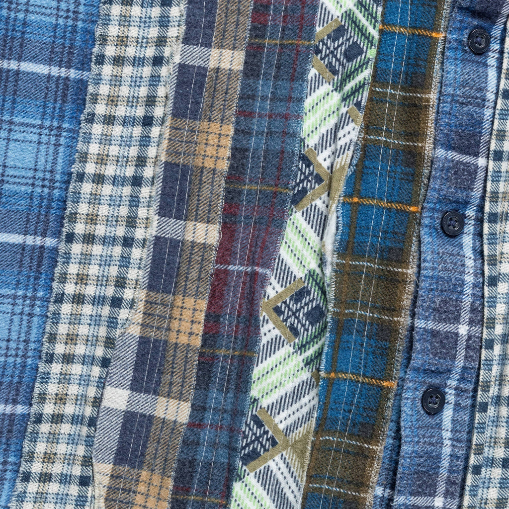 FW24 Rebuild Flannel Ribbon Shirt - Large #3