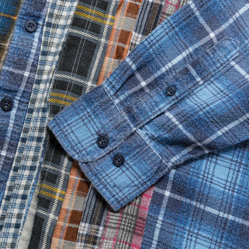 FW24 Rebuild Flannel Ribbon Shirt - Large #3