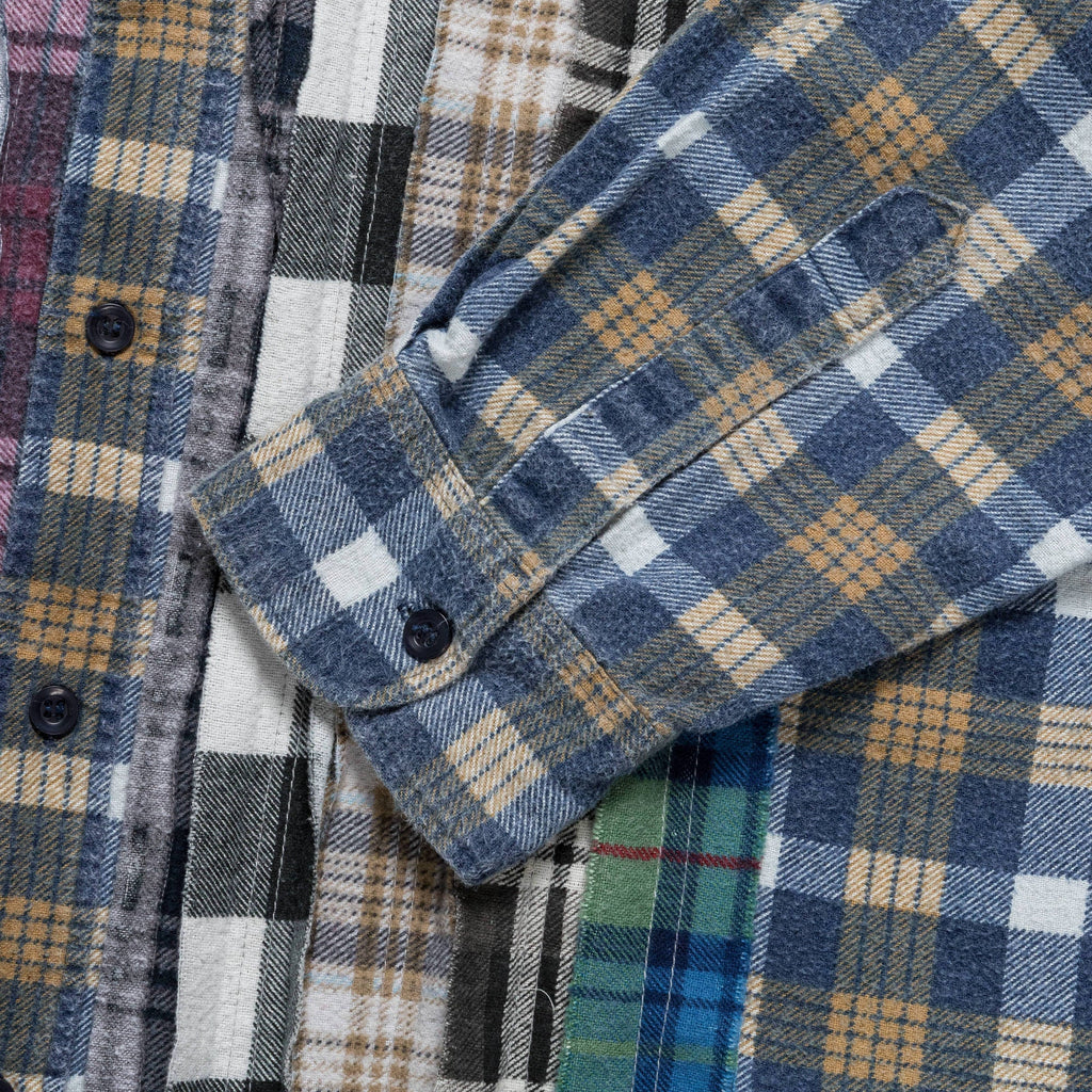 FW24 Rebuild Flannel Ribbon Shirt - Large #4