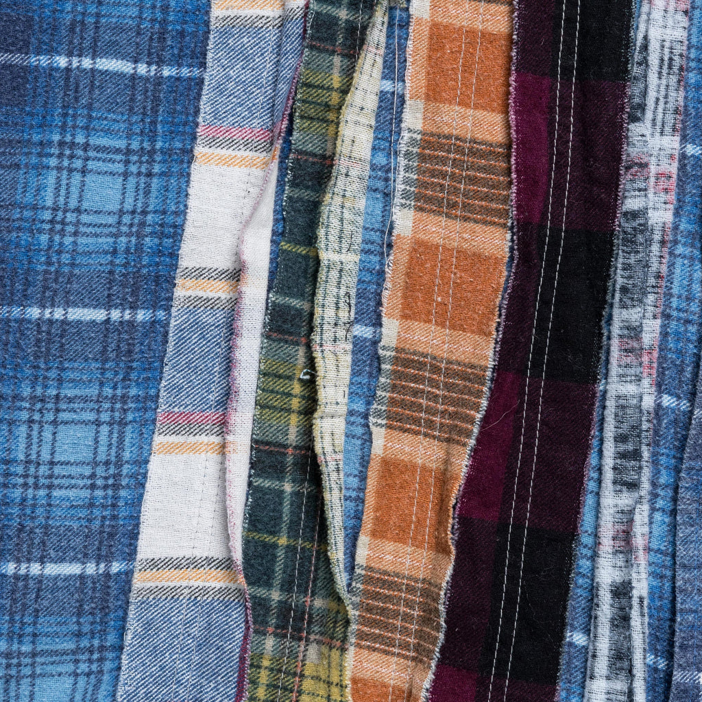 FW24 Rebuild Flannel Ribbon Shirt - Large #5