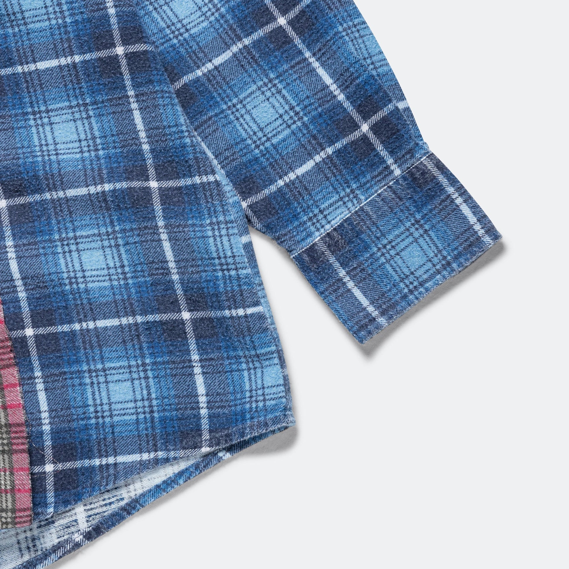 FW24 Rebuild Flannel Ribbon Shirt - Large #5