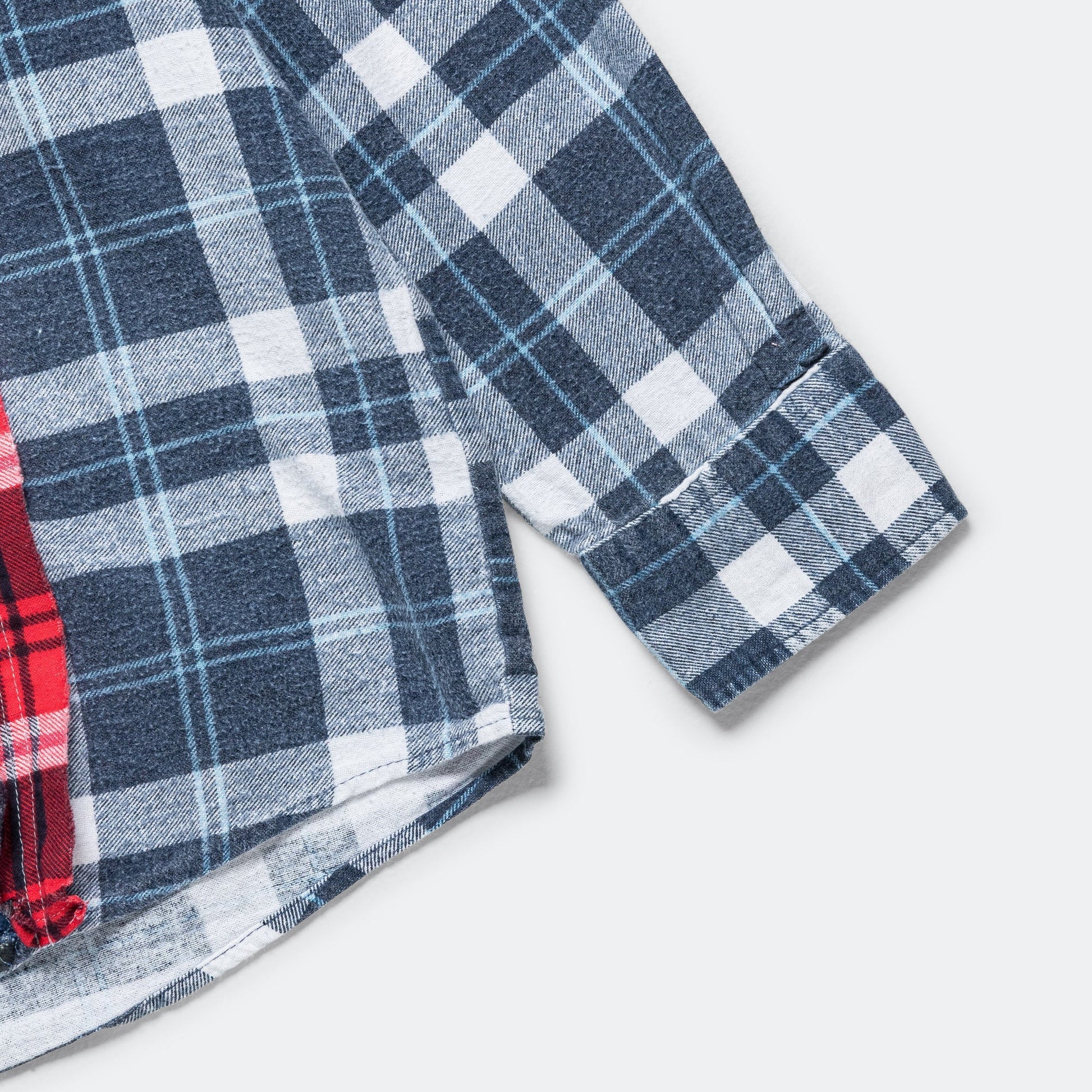 FW24 Rebuild Flannel Ribbon Shirt - Large #6