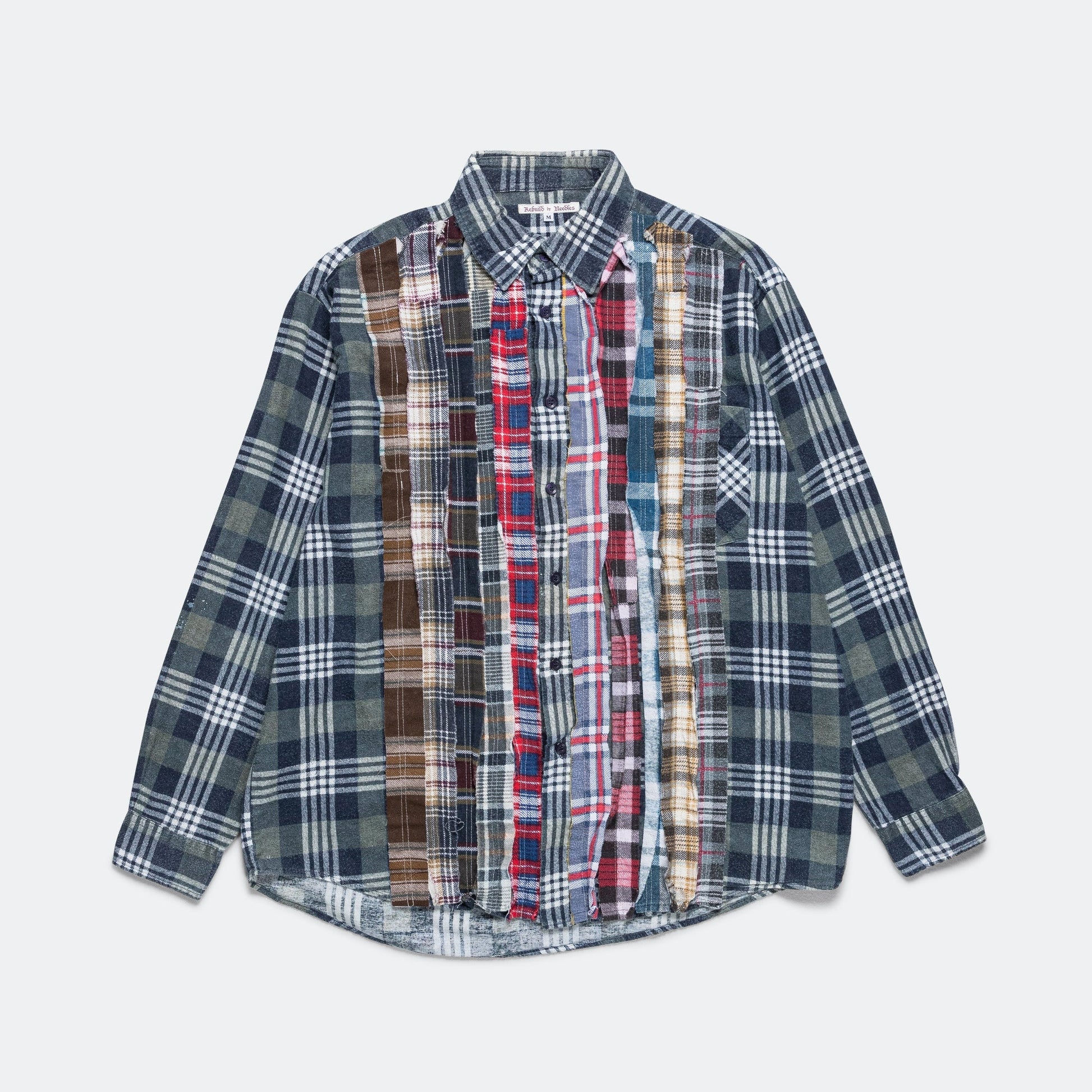 FW24 Rebuild Flannel Ribbon Shirt - Medium #1